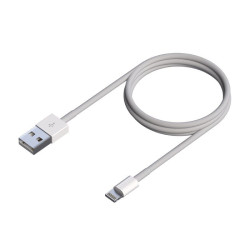 Cable usb 2.0 lightning aisens a102-0542/ usb macho - lightning macho/ hasta 2.5w/ 60mbps/ 50cm/ blanco