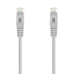 Cable de red rj45 awg24 utp aisens a145-0555 cat.6a/ lszh/ 20m/ gris