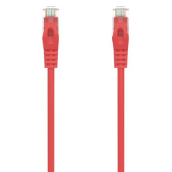 Cable de red rj45 awg24 utp aisens a145-0558 cat.6a/ lszh/ 50cm/ rojo