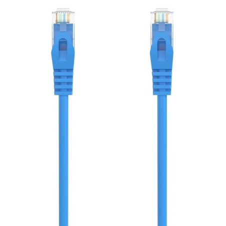Cable de red rj45 awg24 utp aisens a145-0572 cat.6a/ lszh/ 50cm/ azul