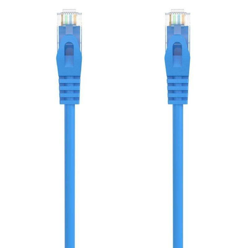 Cable de red rj45 awg24 utp aisens a145-0575 cat.6a/ lszh/ 2m/ azul