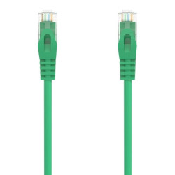 Cable de red rj45 awg24 utp aisens a145-0578 cat.6a/ lszh/ 30cm/ verde