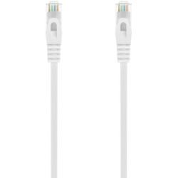 Cable de red rj45 awg24 utp aisens a145-0592 cat.6a/ lszh/ 30cm/ blanco