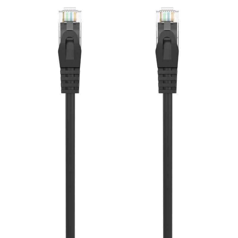 Cable de red rj45 awg24 utp aisens a145-0587 cat.6a/ lszh/ 1m/ negro