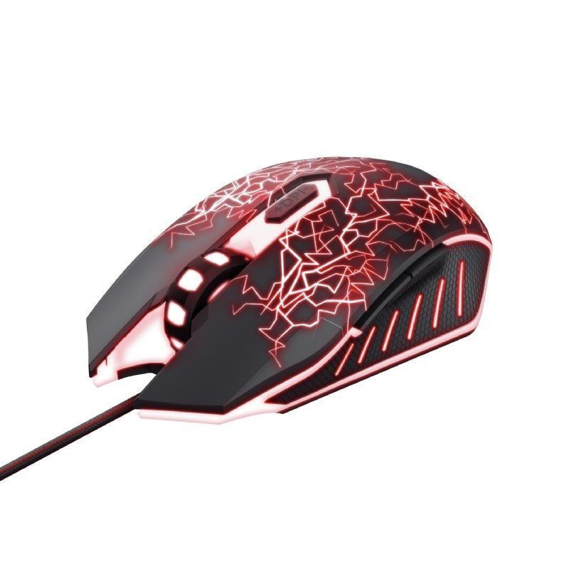 Ratón gaming trust gaming gxt 105x izza/ hasta 4000 dpi