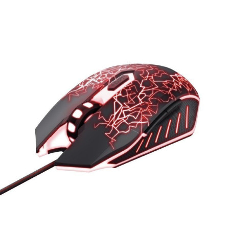 Ratón gaming trust gaming gxt 105x izza/ hasta 4000 dpi