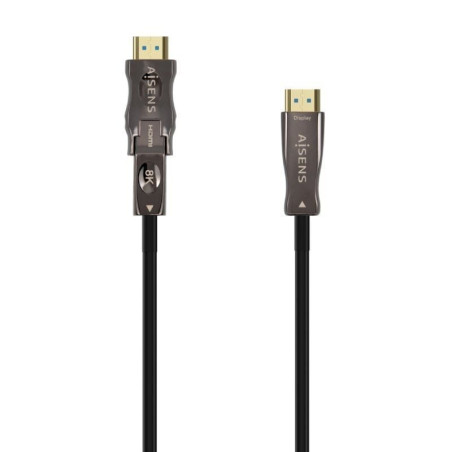 Cable hdmi 2.1 aoc 8k desmontable aisens a153-0647/ hdmi macho / d macho - hdmi macho/ 40m/ negro