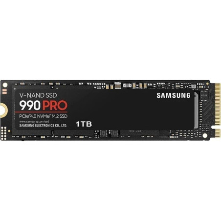 Disco ssd samsung 990 pro 1tb/ m.2 2280 pcie 4.0/ compatible con ps5 y pc/ full capacity