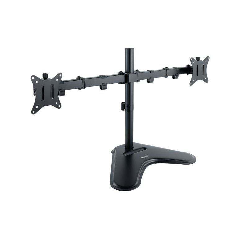 Soporte para 2 monitores tooq db1702tn-b/ hasta 9kg