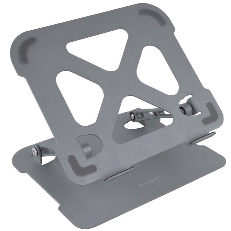 Soporte tooq tqlrs0012-al-g para portátiles hasta 17.3'
