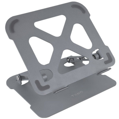 Soporte tooq tqlrs0012-al-g para portátiles hasta 17.3'