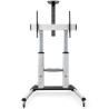 Soporte de suelo inclinable/ ajustable con ruedas tooq fs20300m-b para tv de 60-100'/ hasta 100kg