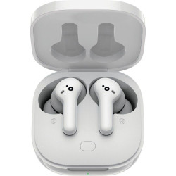 Auriculares bluetooth sunstech wavepodsmovewt/ con estuche de carga/ autonomía 8h/ blancos