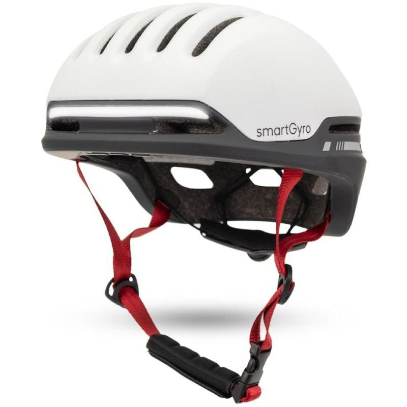 Casco para adulto smartgyro smart helmet 2/ tamaño l-m/ blanco