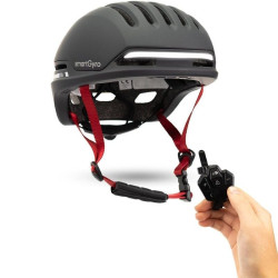 Casco para adulto smartgyro smart helmet pro 2/ tamaño l-m/ negro