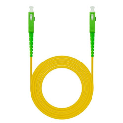 Cable de fibra óptica g657a2 nanocable 10.20.0040/ lszh/ 40m/ amarillo