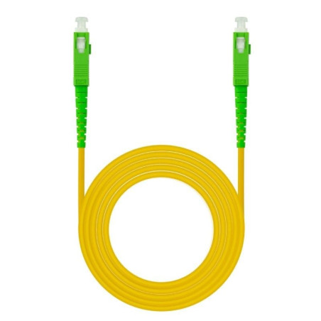 Cable de fibra óptica g657a2 nanocable 10.20.0040/ lszh/ 40m/ amarillo
