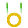 Cable de fibra óptica g657a2 nanocable 10.20.0060/ lszh/ 60m/ amarillo