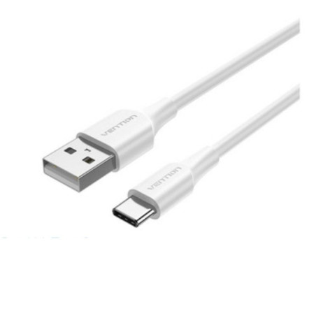 Cable usb 2.0 vention cthwi/ usb tipo-c macho - usb macho/ hasta 60w/ 480mbps/ 3m/ blanco