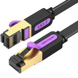 Cable de red rj45 stp vention icabd cat.7/ 50cm/ negro