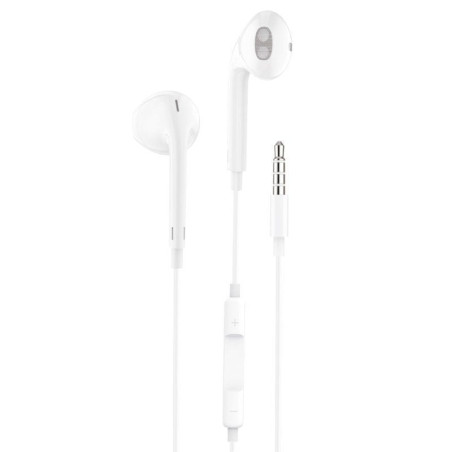 Auriculares intrauditivos tech one tech eartech tec1001/ con micrófono/ jack 3.5/ blancos