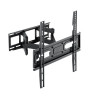 Soporte de pared giratorio/ inclinable/ nivelable tooq lp7846tn-b para tv de 32-70'/ hasta 40kg