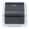 Impresora de etiquetas y tickets brother td-4420dn/ térmica directa/ ancho etiqueta 118mm/ usb-rs-232c/ blanca y negra