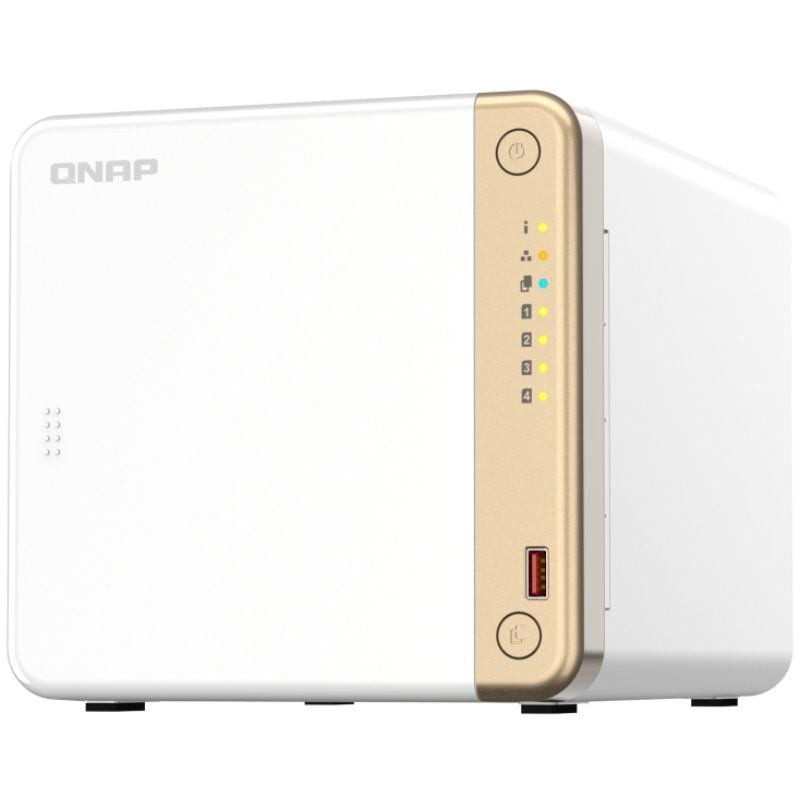 Nas qnap ts-462/ 4 bahía 3.5'-2.5'/ 4gb ddr4/ formato torre