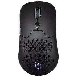 Ratón gaming inalámbrico hiditec gx30 pro wireless/ batería recargable/ hasta 26000 dpi