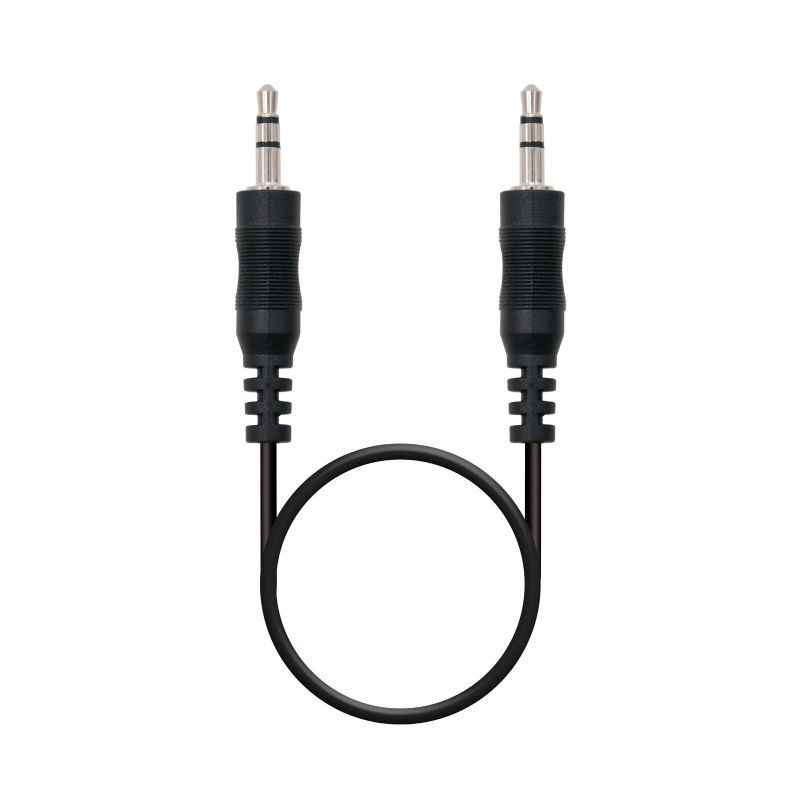Cable estéreo nanocable 10.24.0101/ jack 3.5 macho - jack 3.5 macho/ 1.5m