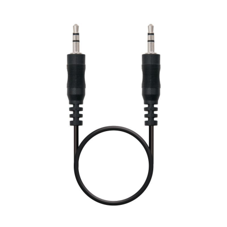 Cable estéreo nanocable 10.24.0101/ jack 3.5 macho - jack 3.5 macho/ 1.5m