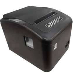 Impresora de tickets 10pos rp-12n/ térmica/ ancho papel 80mm/ usb-rs232-ethernet-rj11/ negra