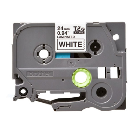 Cinta laminada original brother tze-251/blanca