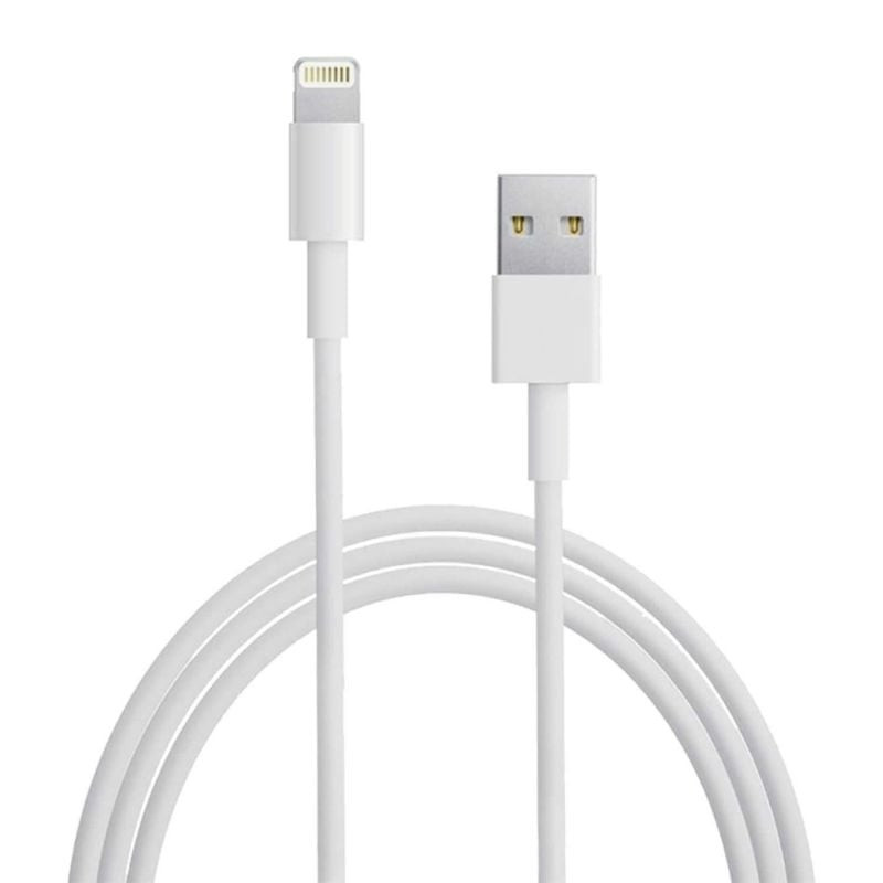 Cable usb lightning duracell usb5022w/ usb macho - lightning macho/ 2m/ blanco