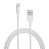 Cable usb lightning duracell usb5022w/ usb macho - lightning macho/ 2m/ blanco