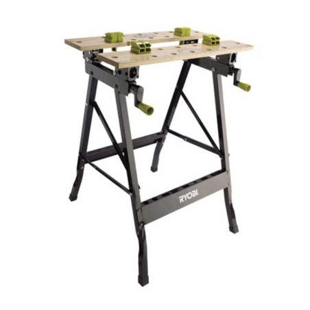 Banco de trabajo plegable y ajustable ryobi rwb02