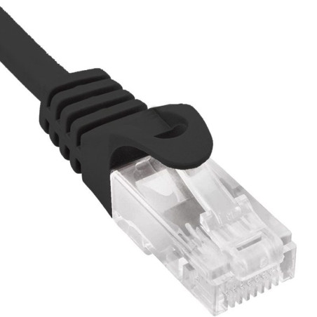 Cable de red rj45 utp phasak phk 1707 cat.6/ 7m/ negro