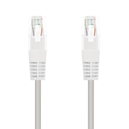 Cable de red rj45 utp nanocable 10.20.0110-w cat.5/ 10m/ blanco