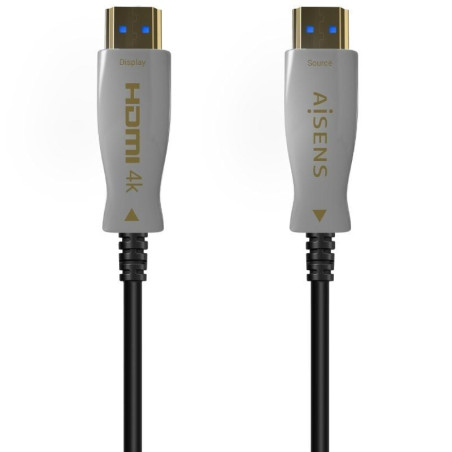 Cable hdmi 2.0 aoc 4k aisens a148-0700/ hdmi macho - hdmi macho/ 150m/ negro