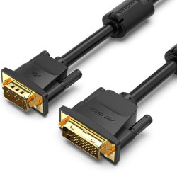 Cable conversor vention eacbi/ dvi macho - vga macho/ 3m/ negro