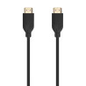 Cable hdmi 2.0 4k ccs aisens a120-0734/ hdmi macho - hdmi macho/ hasta 10w/ 2250mbps/ 5m/ negro