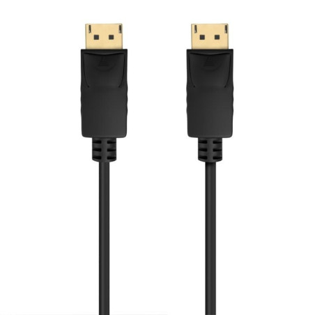 Cable displayport 1.2 ccs 4k aisens a124-0737/ displayport macho - displayport macho/ hasta 5w/ 2300mbps/ 50cm/ negro