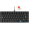 Teclado gaming mecánico inalámbrico hiditec gm1k/ hot-swap switch gateron red