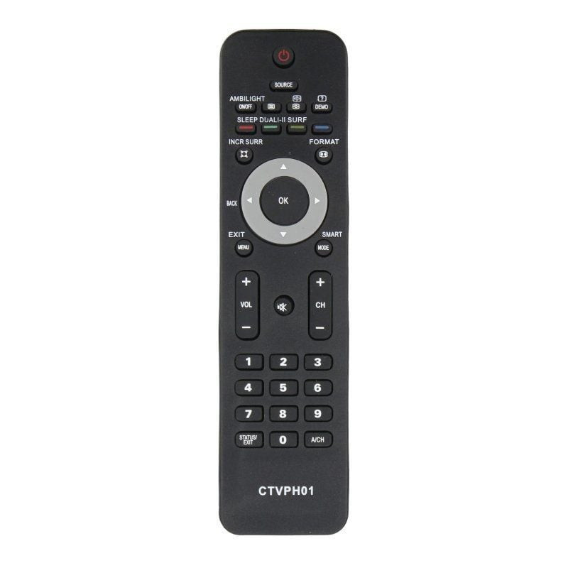 Mando para tv ctvph01 compatible con philips