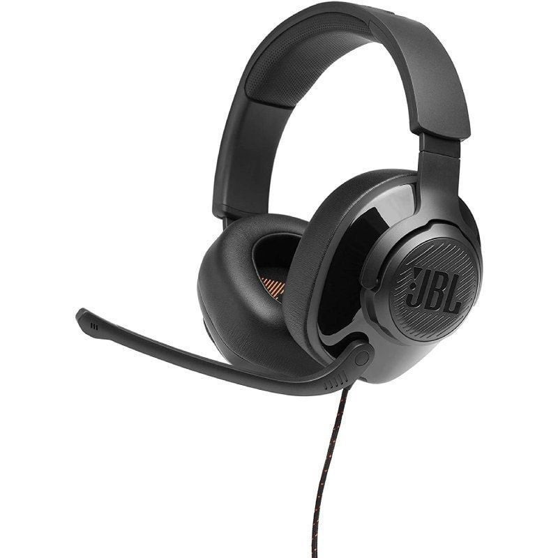 Auriculares gaming con micrófono jbl quantum 200/ jack 3.5/ negros