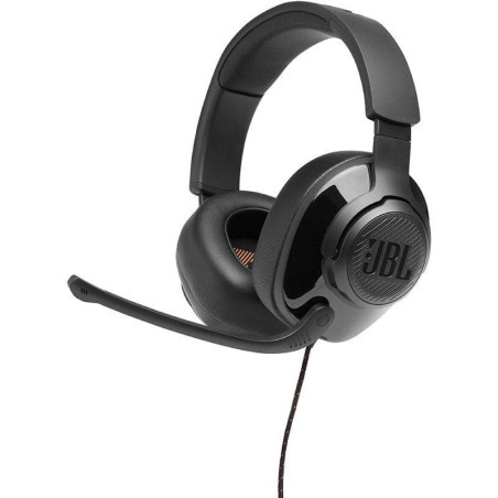 Auriculares gaming con micrófono jbl quantum 200/ jack 3.5/ negros