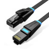 Cable de red rj45 utp vention ibjbn cat.6a/ 15m/ negro