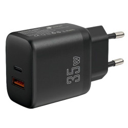 Cargador de pared leotec lecsph35w2/ 1xusb tipo-c/ 1xusb/ 35w
