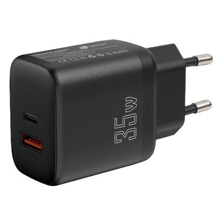 Cargador de pared leotec lecsph35w2/ 1xusb tipo-c/ 1xusb/ 35w