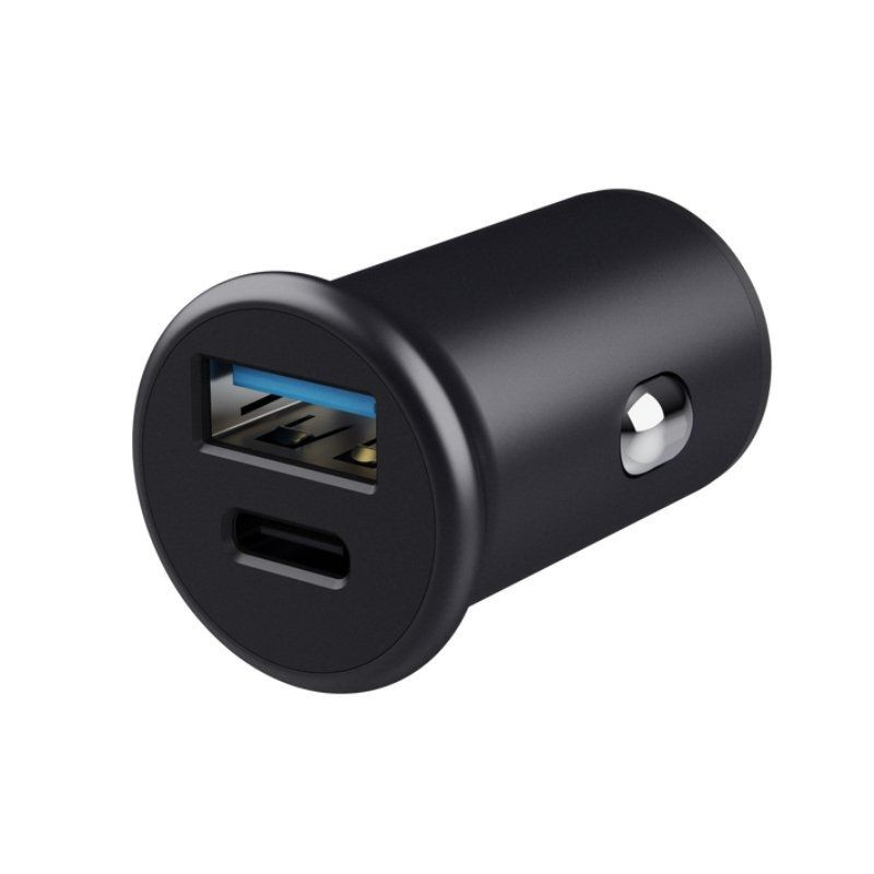 Cargador de coche trust maxo/ 1xusb-tipo c/ 1xusb/ 38w